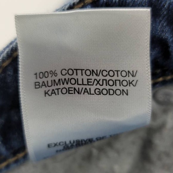 Silver Distressed Whiskering Distroyed Boyfriend Women's Jeans 28 - Picture 5 of 5